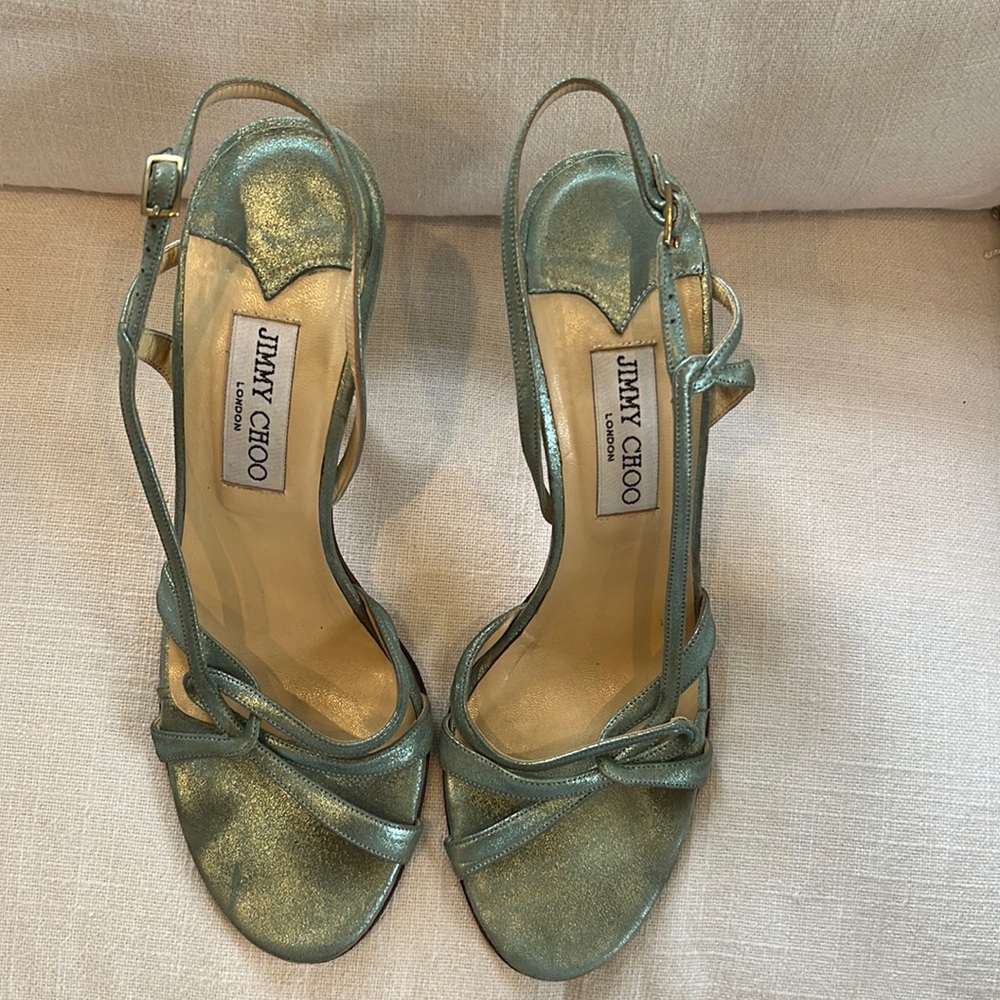 Jimmy Choo strappy heels